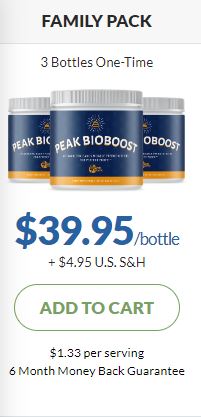 Peak BioBoost - 3 Bottles